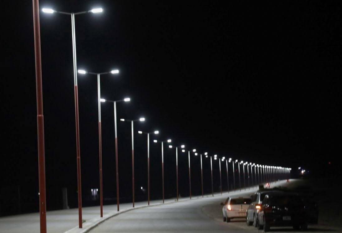 QUINTELA INAUGURÓ UN MODERNO SISTEMA DE ILUMINACIÓN LED EN RUTA N° 9 DE AIMOGASTA