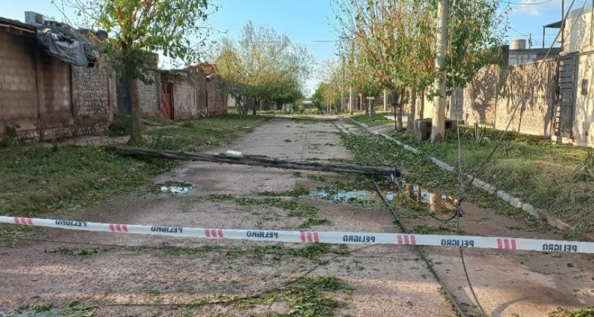 LAS INTENSAS LLUVIAS AFECTARÓN LA ZONA NOROESTE DE LA CAPITAL