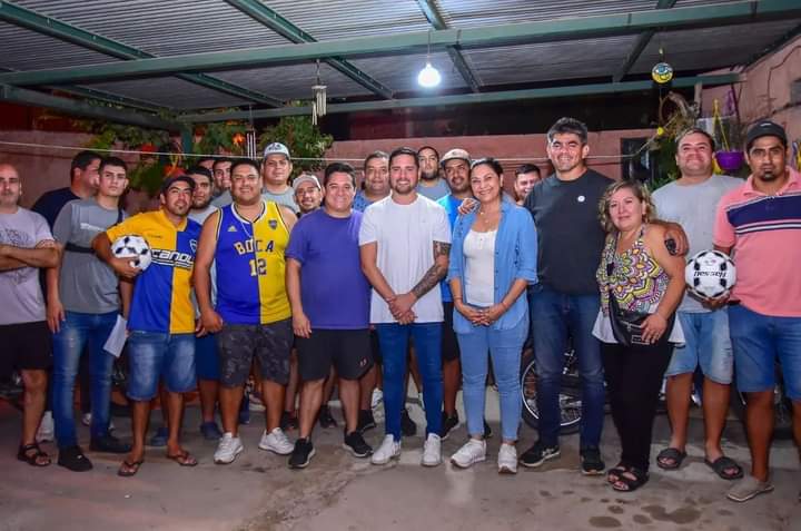 PERONISTAS SIN FRONTERAS COMPROMETIDOS CON LA PROMOCIÓN DEL DEPORTE 