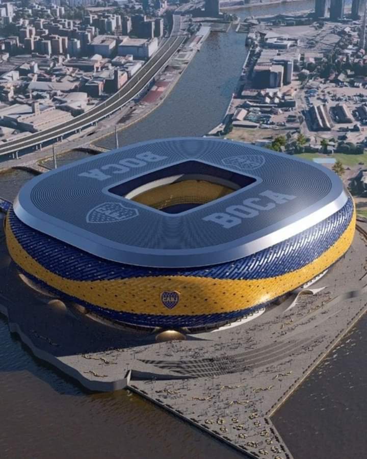 JORGE REALE, CANDIDATO A PRESIDENTE EN 2023, PRESENTÓ EL PROYECTO DE UN NUEVO ESTADIO DE BOCA EN ISLA DEMARCHI PARA 112 MIL PERSONAS 