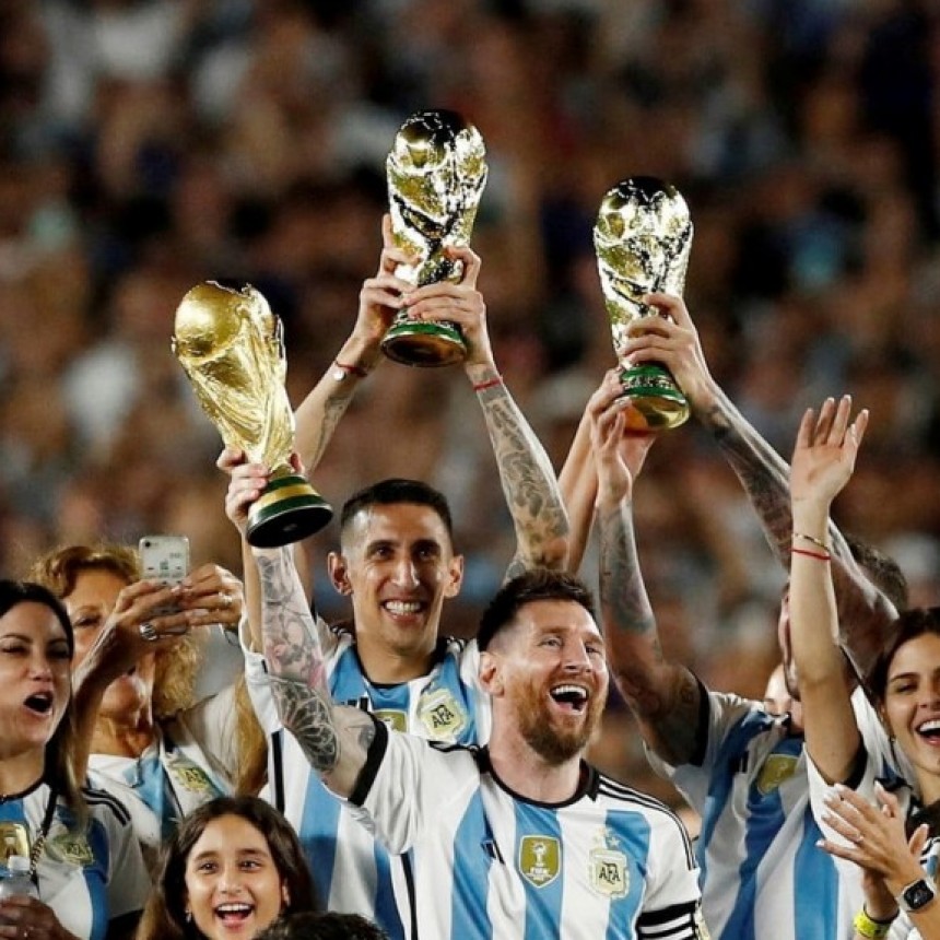 ARGENTINA QUEDÓ PRIMERA EN EL RANKING FIFA Y SEGUNDO FRANCIA