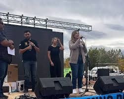 TERE MADERA LLEVÓ EL MENSAJE DE QUINTELA A UN ACTO EN NEUQUÉN