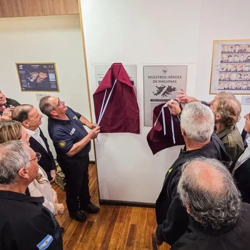 LA LEGISLATURA RINDE HOMENAJE PERMANENTE A VETERANOS DE MALVINAS