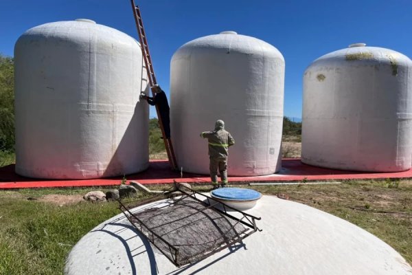 MEJORAN EL ABASTECIMIENTO DE AGUA EN PUNTA DE LOS LLANOS