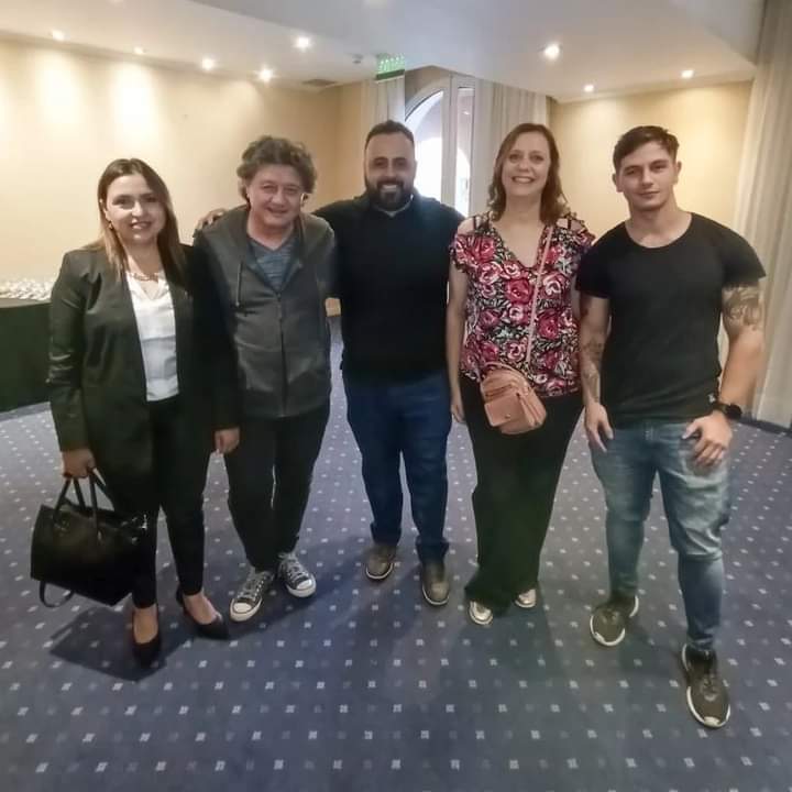 KARINA MARTÍNEZ PARTICIPÓ DE LA VISITA DE MILEI