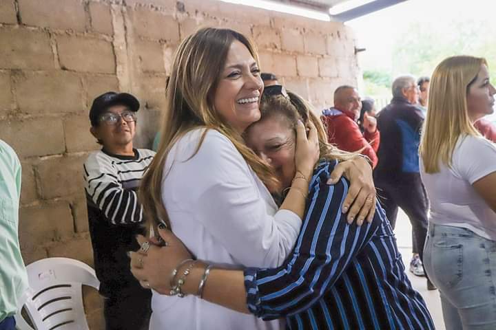 TERE MADERA VISITÓ CHEPES Y ENTREGÓ ELEMENTOS DE GRAN IMPORTANCIA