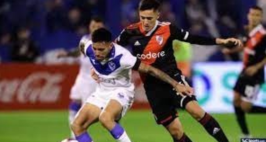  RIVER LO GANABA PERO POR UN GROSERO ERROR DE ARMANI TERMINO IGUALANDO CON VÉLEZ