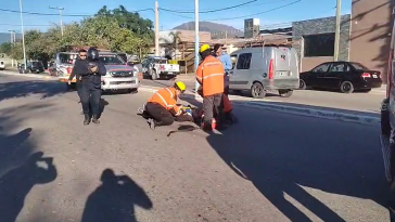 UNA MUJER QUEDÓ INTERNADA TRAS UN FUERTE SINIESTRO VIAL