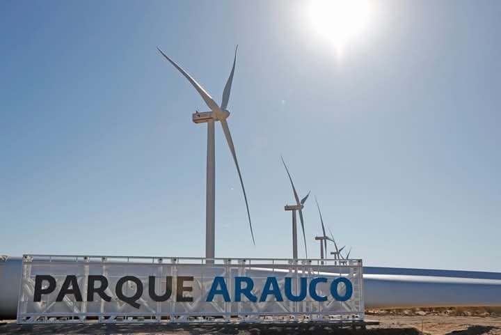 PARQUE ARAUCO COMPLETÓ EL MONTAJE DE SU NUEVO PARQUE EÓLICO EN LA PROVINCIA 