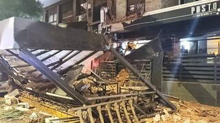 COLAPSÓ EL TECHO DE UN EDIFICIO SOBRE UN BAR EN CORDOBA: UN MUERTO Y HERIDOS