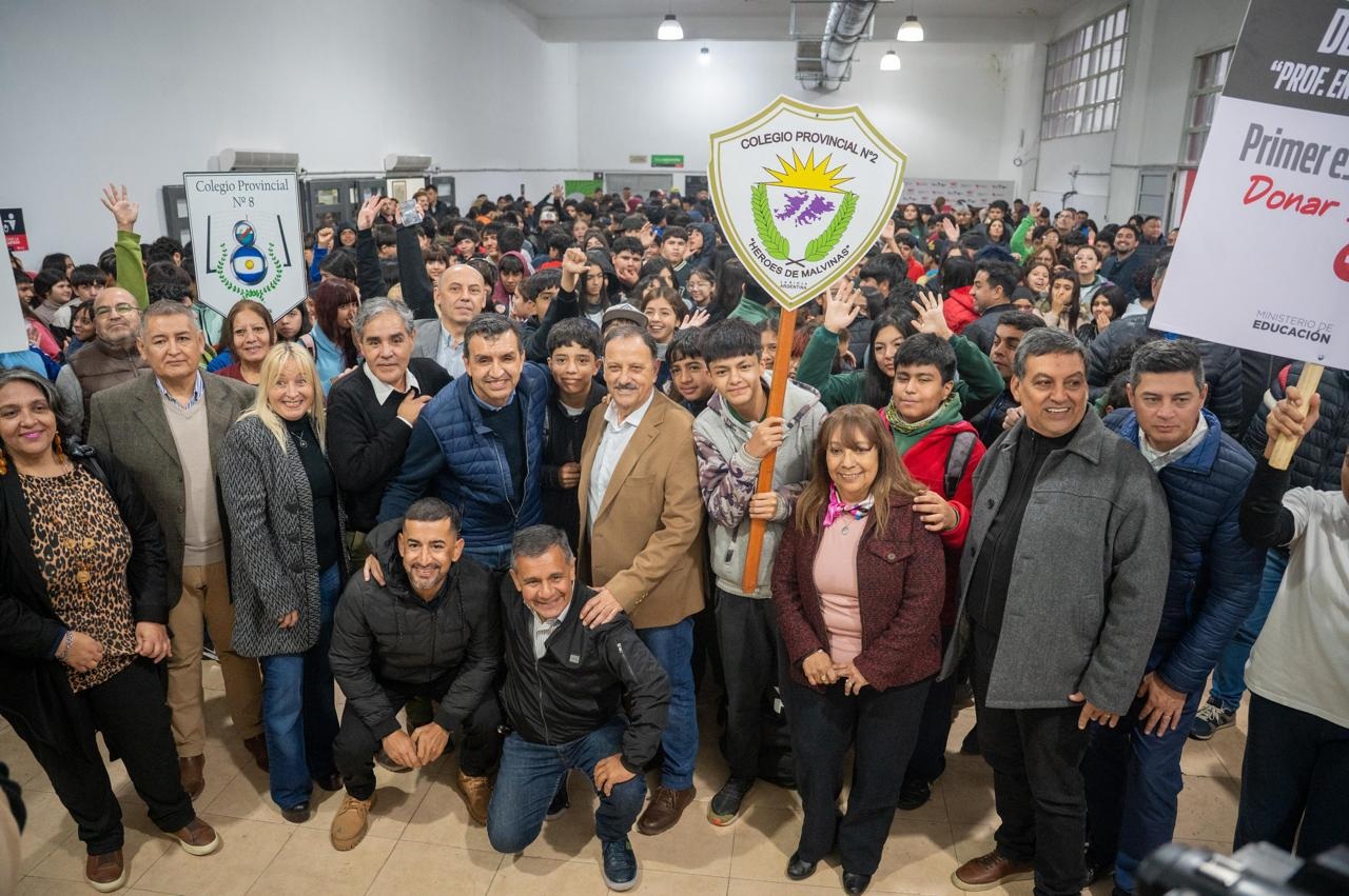 QUINTELA LANZÓ LOS JUEGOS EDUCATIVOS PARA ESCUELAS DE TODA LA PROVINCIA