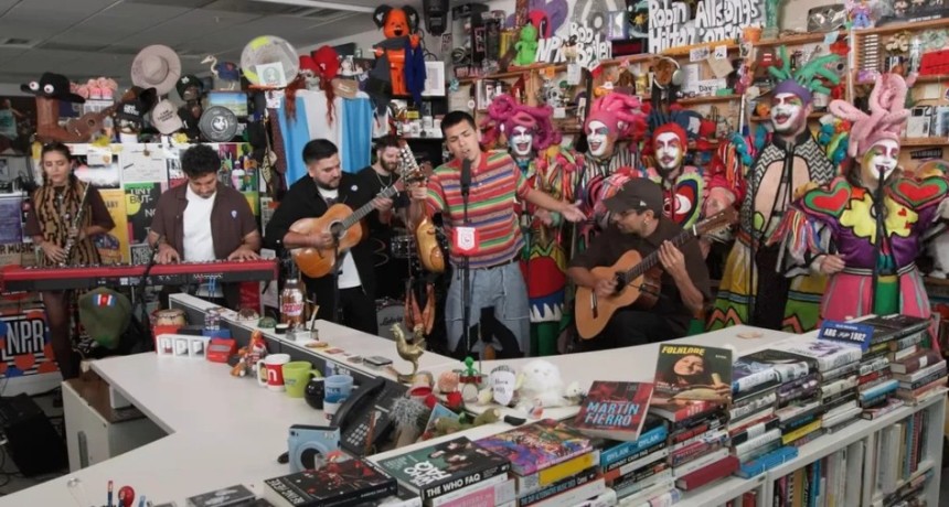 MILO J, EL M&Aacute;S JOVEN EN DEBUTAR EN EL TINY DESK: FOLKLORE, IDENTIDAD Y GUI&Ntilde;OS A SUS RA&Iacute;CES