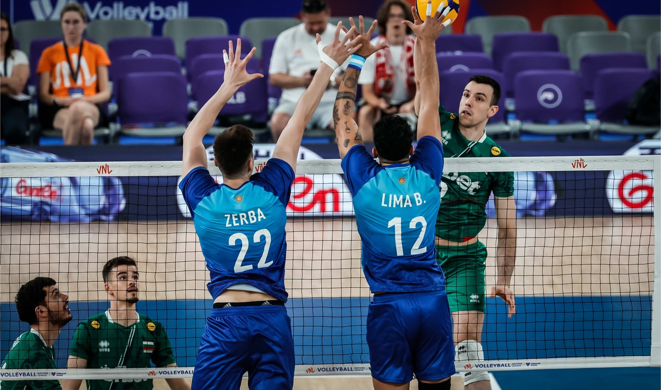 La Selección de Voley venció a Bulgaria y espera en la Liga de Naciones