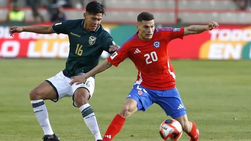 CHILE PERDIÓ CON BOLIVIA,  QUEDÓ AFUERA DEL MUNDIAL Y SE FUE GARECA
