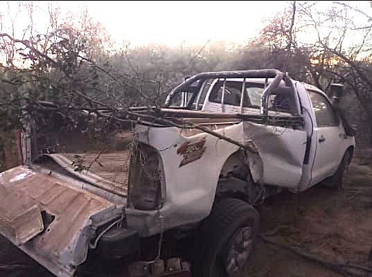 TERMINÓ HERIDO TRAS UN VUELCO EN MILAGRO