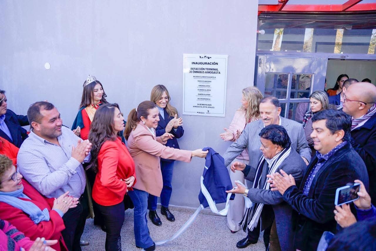 AIMOGASTA INAUGURÓ SU NUEVA TERMINAL DE ÓMBNIBUS