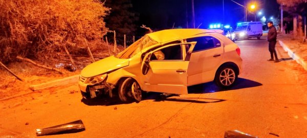 ESPECTACULAR VUELCO DEJ&Oacute; UN HERIDO EN ARAUCO
