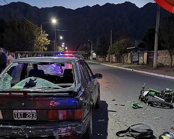 DOS MENORES HERIDOS TRAS CHOCAR CON UN AUTO CUYO CONDUCTOR ESTABA EBRIO