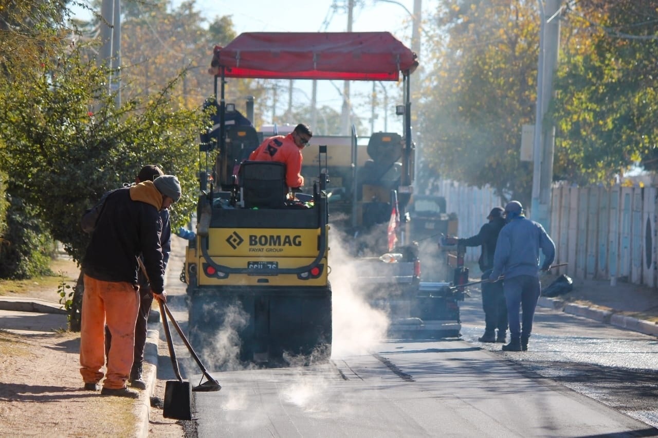  AVENIDA SANTA ROSA: SE REALIZARON MEJORAS VIALES EN UN TRAMO DE ALTO TRÁNSITO