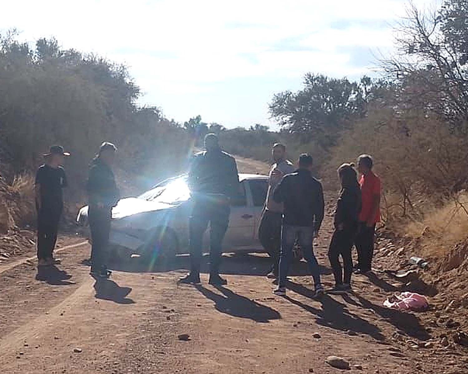 TRES MUJERES ILESAS EN UN VUELCO EN RUTA 28