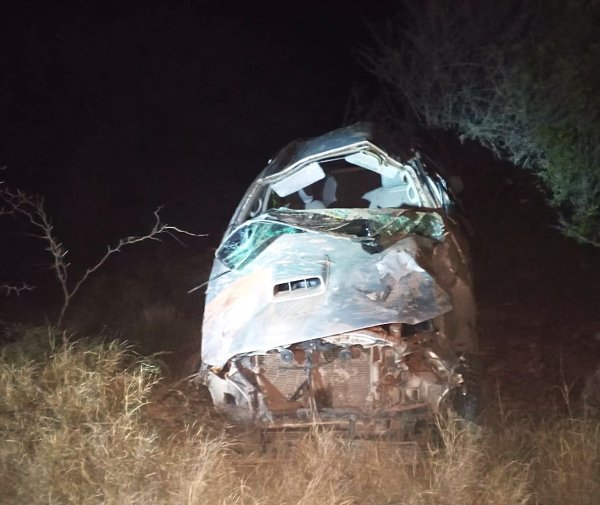 ESPECTACULAR VUELCO EN RUTA 74 DEJ&Oacute; UN HERIDO