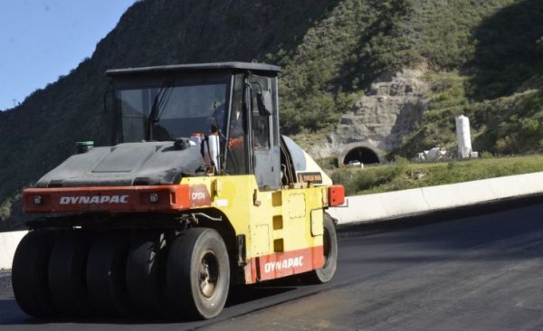 RUTA NACIONAL 75: ASEGURAN QUE LA OBRA EST&Aacute; EN UN AVANCE DEL 60%