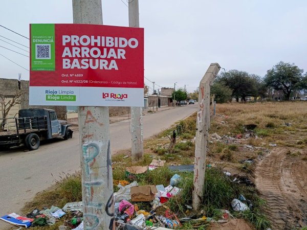 BASTA DE TIRAR BASURA EN LUGARES NO AUTORIZADOS: EL MUNICIPIO DE CAPITAL INSISTE EN EL PEDIDO A LA GENTE 