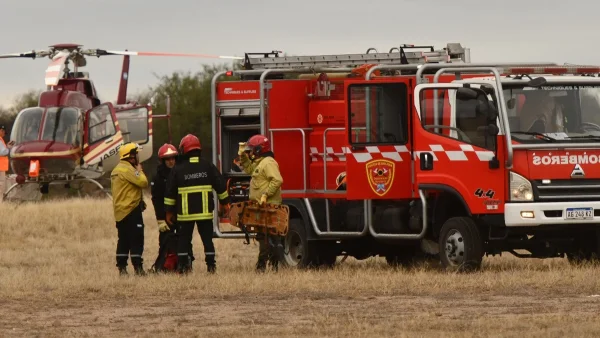 CAY&Oacute; UN HELIC&Oacute;PTERO EN UNA CAPACITACI&Oacute;N EN SAN JUAN Y MURIERON SIETE TRIPULANTES