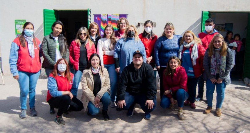 VISITA DE LA RED COMUNITARIA DE ERRADICACIÓN CONTRA LAS VIOLENCIAS EN EL PARAJE LA LATA