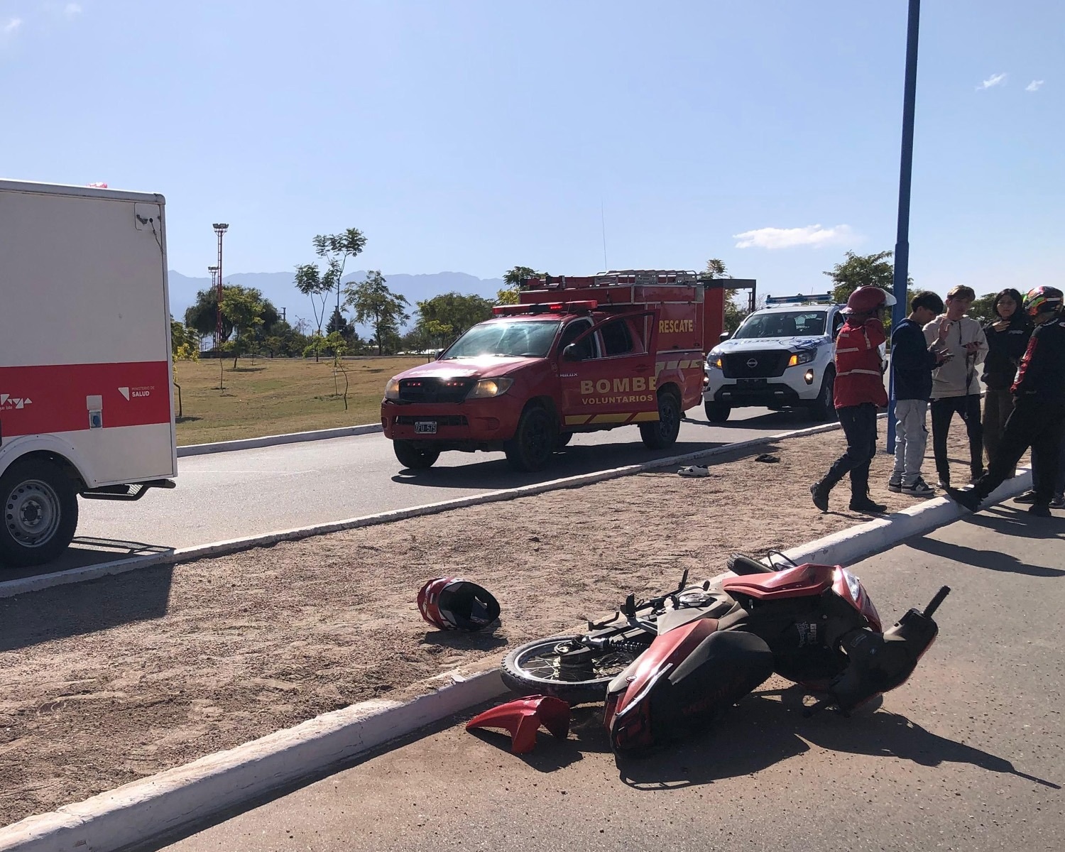 SINIESTROS VIALES DEJARON HERIDOS EN LA CAPITAL