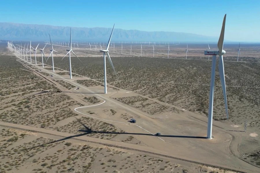 ENTRÓ EN OPERACIONES EL PARQUE EÓLICO ARAUCO III