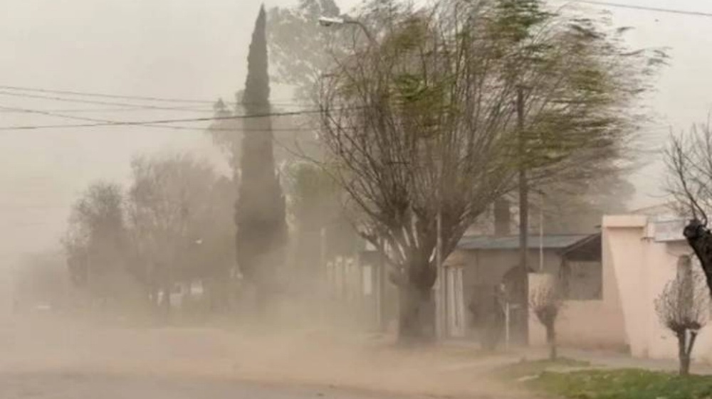 ALERTA POR VIENTOS DURANTE ESTE FIN DE SEMANA EN SIETE DEPARTAMENTOS