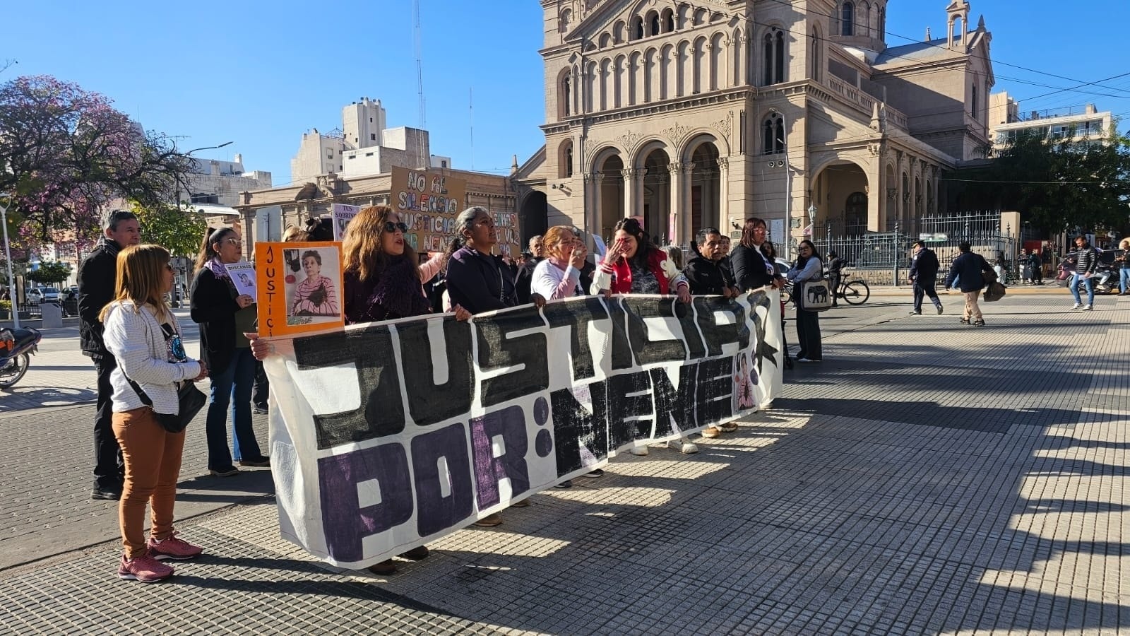 PIDIERON JUSTICIA POR NENÉ QUINTEROS: SU FAMILIA NO BAJA LOS BRAZOS EN LA CAPITAL 