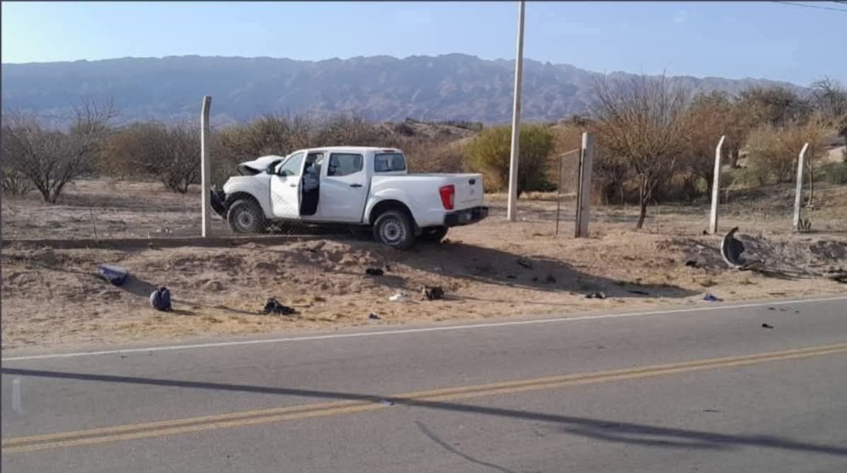 DOS JÓVENES MURIERON TRAS UN CHOQUE FRONTAL EN SAN BLAS DE LOS SAUCES