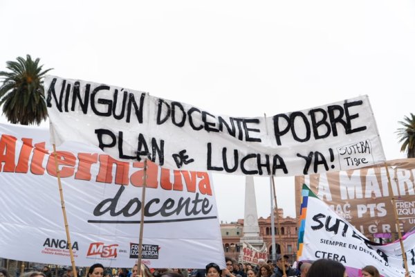 GREMIOS DOCENTES Y ORGANISMOS NACIONALES ADHIEREN AL PARA NACIONAL EN LA RIOJA