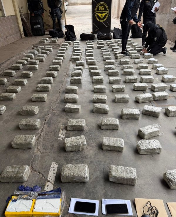 GOLPE AL NARCOTR&Aacute;FICO: SECUESTRAN 150 KILOS DE MARIHUANA Y DOS DE COCAINA