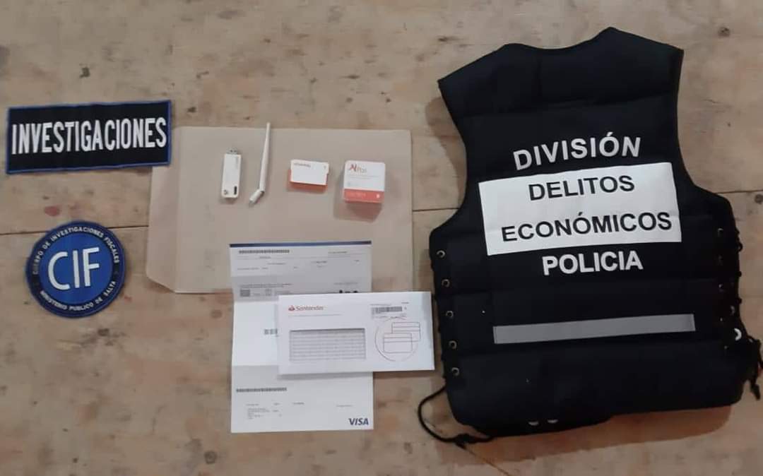 ESTAFAS: LA POLICÍA DE LA PROVINCIA DETUVO EN SALTA A SEIS PERSONAS