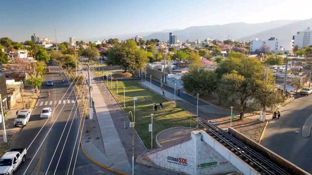 LA MUNICIPALIDAD  INAUGURÓ EL PASEO MONTEAGUDO EN LA ZONA NORTE