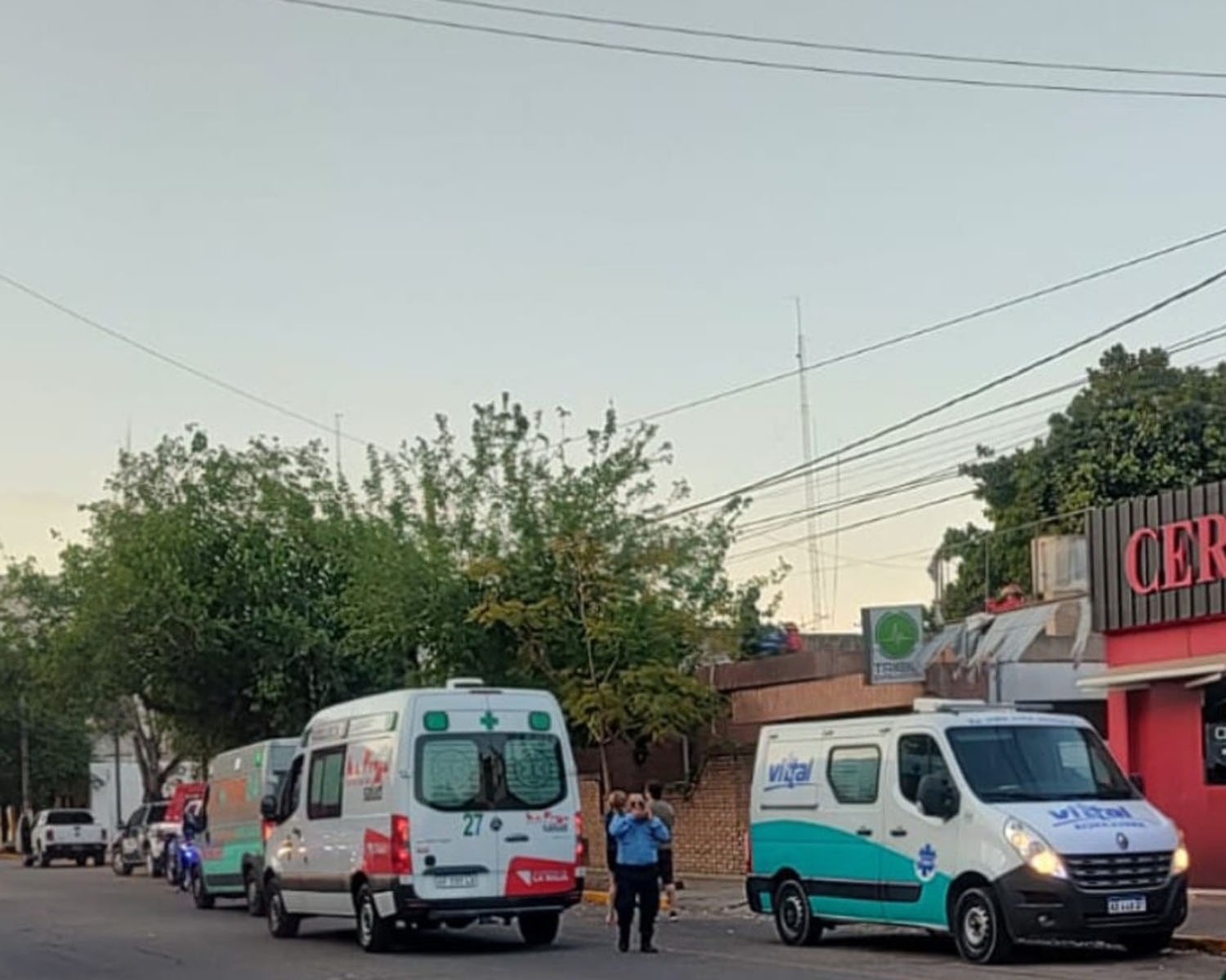 LA ANTENA QUE DESMONTABAN LOS BOMBEROS FALLECIDOS ERA UNA DONACIÓN