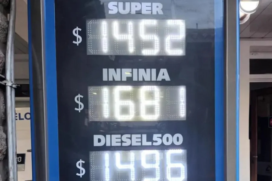 LA NAFTA AUMENTÓ NUEVAMENTE EN LA RIOJA