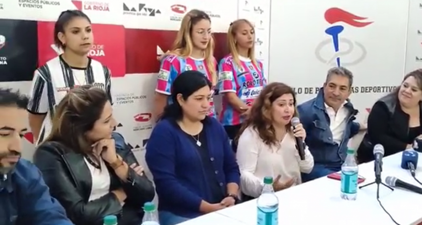 PRESENTARON LA FINAL DEL TORNEO FEMENINO DE LA LIGA RIOJANA