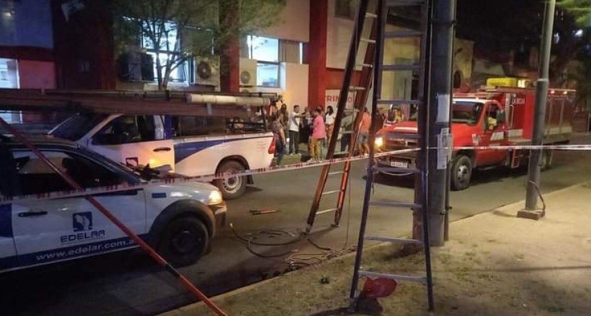 SE QUEDÓ SIN LUZ