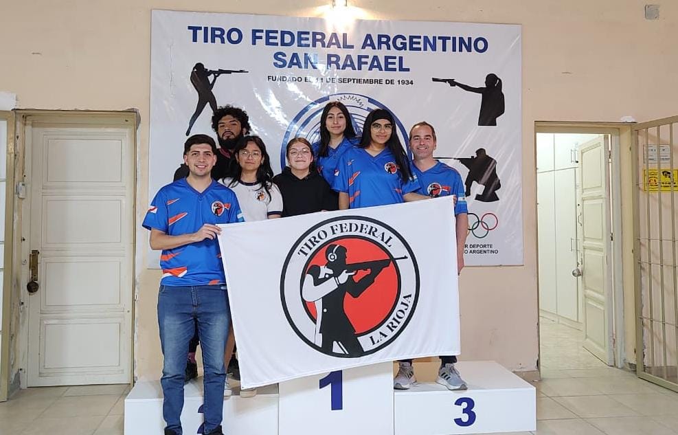 TIRO DEPORTIVO: DESTACADO NIVEL DE LA DELEGACIÓN RIOJANA EN SAN RAFAEL
