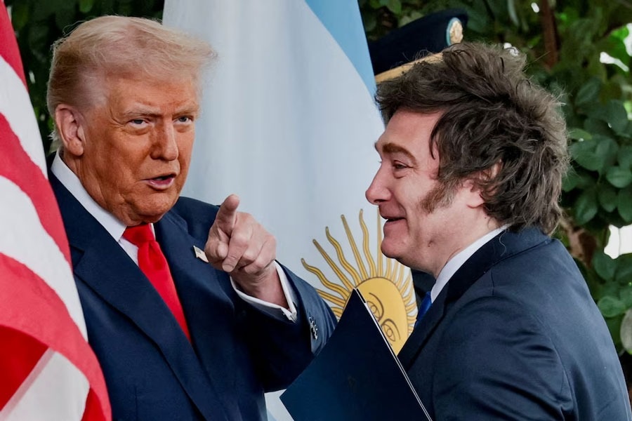 MILEI, TRAS LA REUNI&Oacute;N CON TRUMP: "SI EL PAIS VUELVE AL POPULISMO,ESTADOS UNIDOS DEJAR&Aacute; DE APOYARNOS"