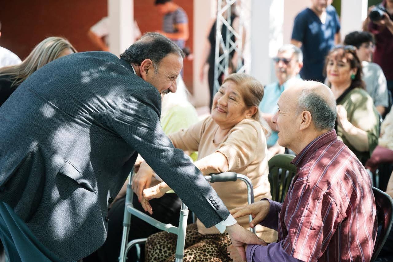 QUINTELA RATIFICÓ SU COMPROMISO CON LOS ADULTOS MAYORES