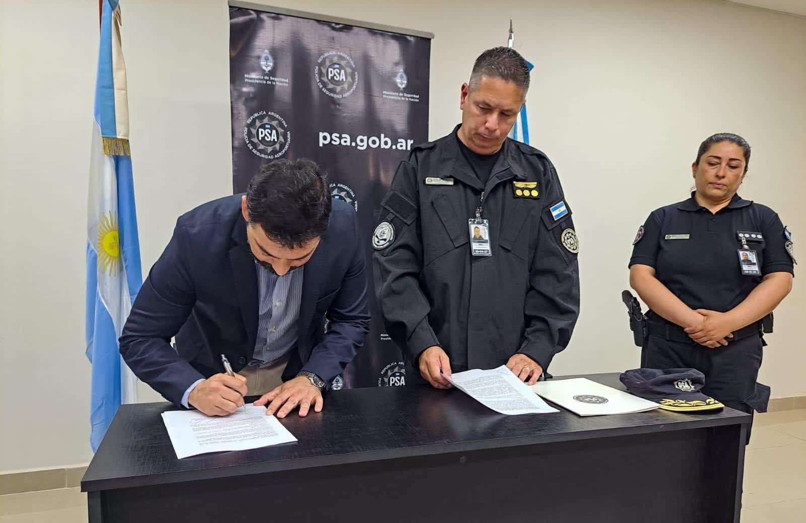  EL MINISTERIO DE SEGURIDAD REALIZÓ IMPORTANTE  CONVENIO DE COOPERACIÓN INTERFUERZAS 