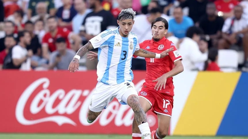 ARGENTINA VENCIÓ A TÚNEZ Y SE METIÓ A LOS 16AVOS DEL MUNDIAL SUB 1
